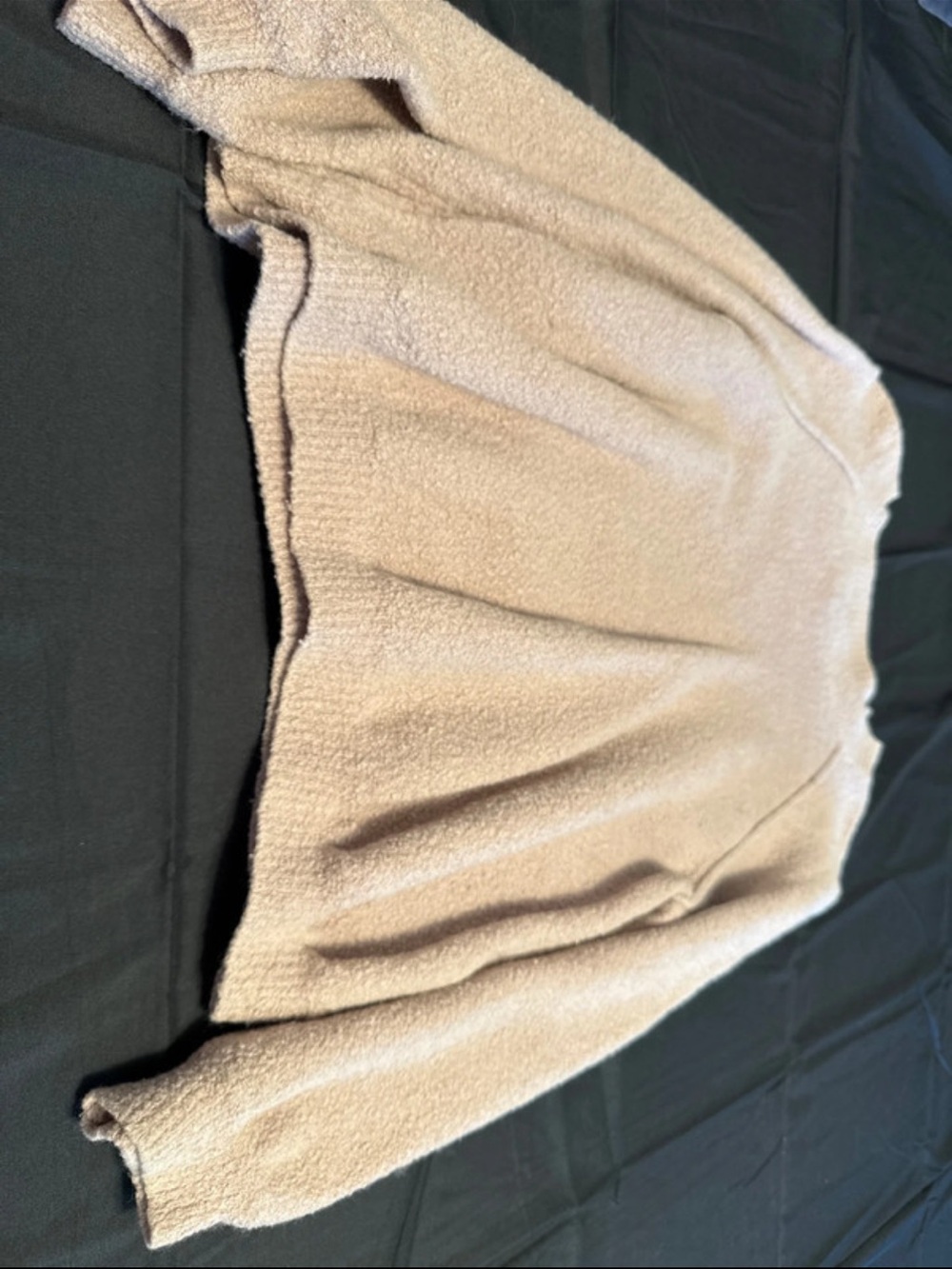 Cozy Crewneck Sweater in Light Beige